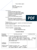 A. Operaţionale: Scenariul Didactic