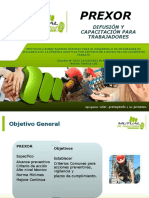 Presentacion - Difusion y Sensibilizacion Interna de PREXOR-Trabajadores