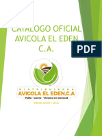 Catalogo Oficial Avicola El Eden C