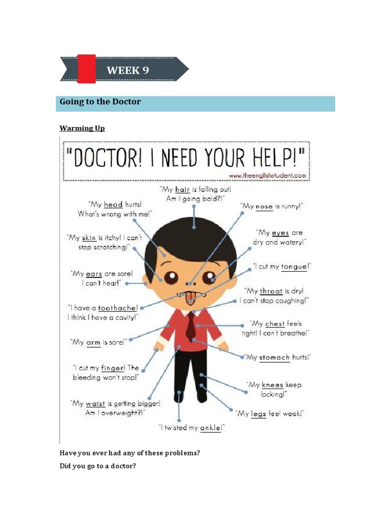 Week Going To The Doctor | PDF
