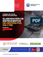 Capacitación virtual en elaboración de instrumentos de gestión POI, PIA y PEI