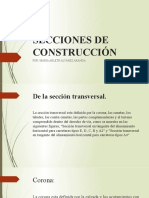 Secciones de Construcción