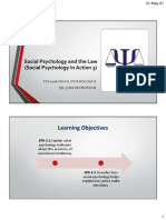 Social Psychology and Law-SPA3
