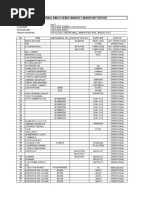 Licensees's Monthly Inventory Form