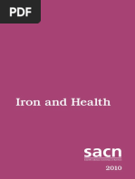 SACN Iron and Health Report