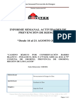 1.- Informe Semanal Prev. de Riesgos