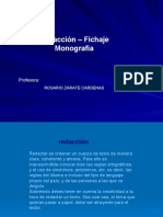 Redaccion, Fichaje, Monografia2