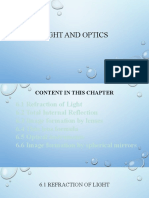 6.1 Refraction of Light