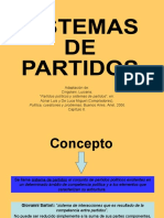 Sistemas de Partidos