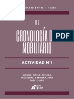 Cronologia Del Mobiiliario - Equipamiento