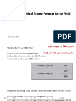 Ieee 802.11 Physical Frame Format Using FHSS