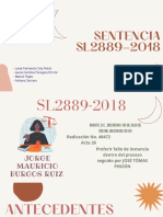 Sentencia SL2889-2018