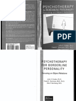 Psychotherapy for Borderline Personality Focusing on Object Relations - Clarkin, Yeomans, Kernberg