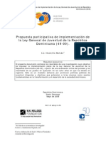 Hecmilio Galván - Investigacion Ley de Juventud