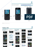 Nokia 208 - Quick Start Guide