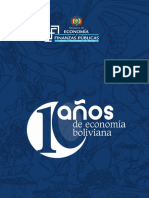Libro 10 Años de Economía Boliviana