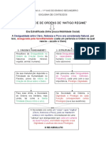 A Sociedade de Ordens - Fundamentos e Organização