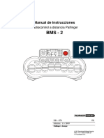 Manual de operación Control Remoto PK41002E serie 100176294