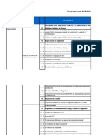 18) . - Programa Anual de Actividades de Seguridad - PAAS