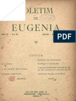 Boletim de Eugenia apresenta núcleos de eugenismo