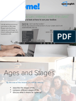 Ages and Stages PDF
