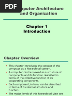 Computer Architecture and Organization