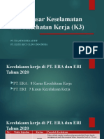 Awareness Keselamatan Dan Kesehatan Kerja (K3) - ERI