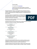 Aplicação Do Balanced Scorecard Na Prática