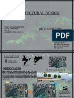 Architectural Design IV: Site Analysis