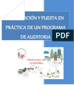 Definición y Puesta en Práctica de Un Programa de Auditoria