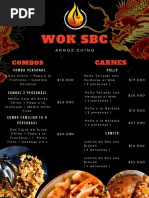 Wok SBC Menu | PDF