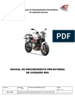 Manual de Procedimiento Pre-Entrega de Unidades Nuevas RK6