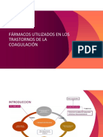 Farmacos Utilizados en Los Trastornos de La Coagulacion