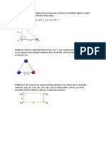 Ejercicios Ley de Coulomb Tarea