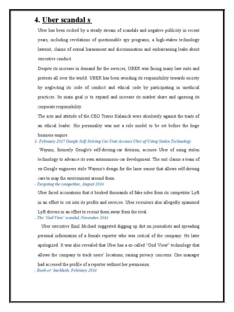 Uber Scandal Farag and Amr Part | PDF | Waymo