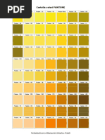 Cartella Colori PANTONE