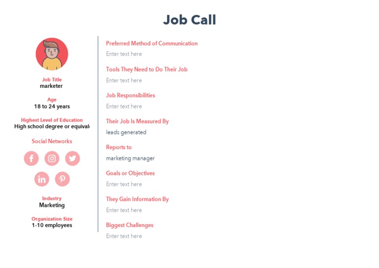 Job Call: Preferred Method of Communication | PDF | Career & Growth ...