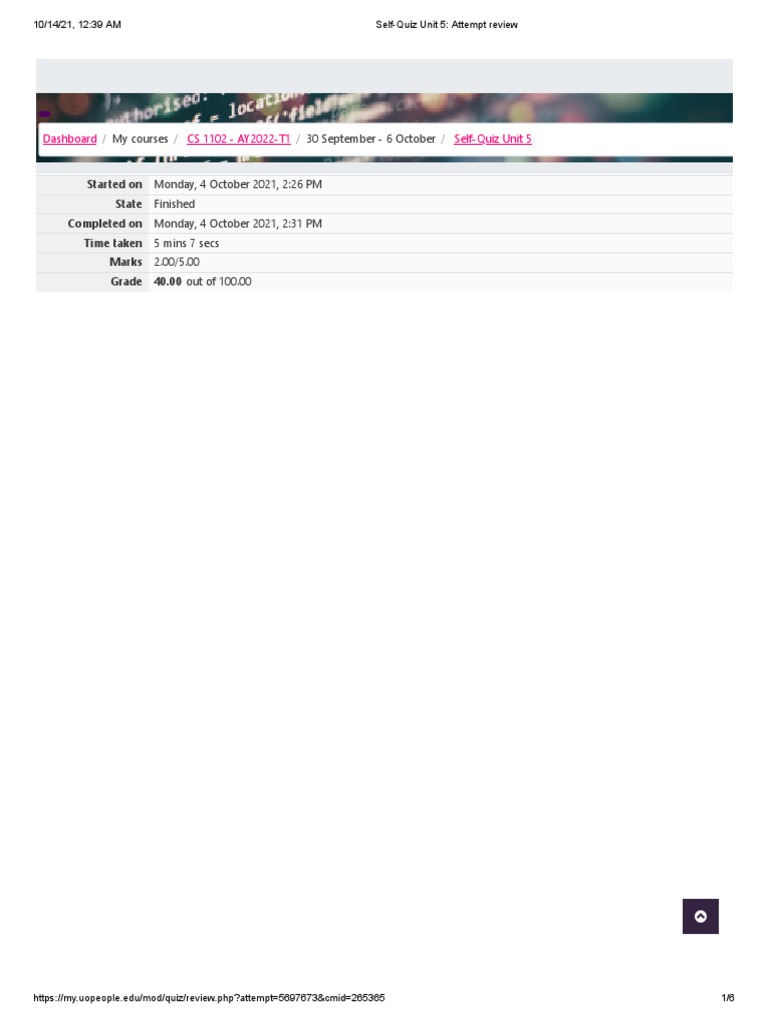 Unit 5 Quiz 2 Review: AP Computer Science | PDF | Inheritance (Object ...