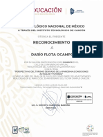 Reconocimiento Dario Flota