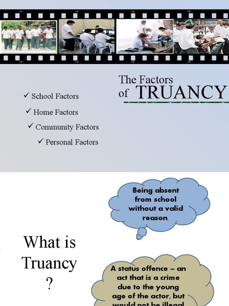 Understanding Truancy: Key Factors | PDF