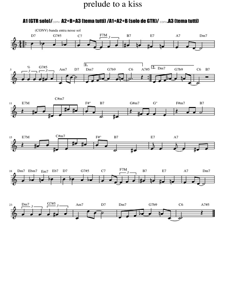 Prelude To A Kiss | PDF