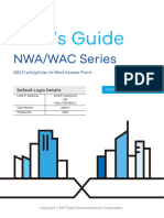 User's Guide: NWA/WAC Series