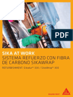 Sika at Work Fibra Carbono Sikawrap 2018