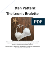 Written Pattern: The Leonis Bralette