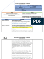 Plan de Aula Undecimo Primer Periodo