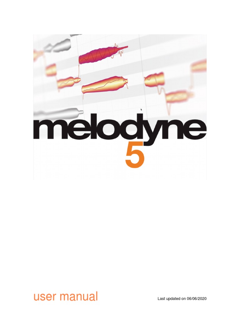 Melodyne 5 Studio Reference Manual, StandAlone, English PDF