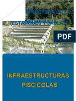 Infraestructura de piscicultura: estanques y jaulas