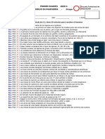 Primer Examen 2020-C Dibujo en Ingeniería - Grupo