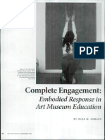 Complete Engagement:: Embodied Response in Art Museum Education