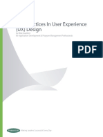 Best Practices User Experience